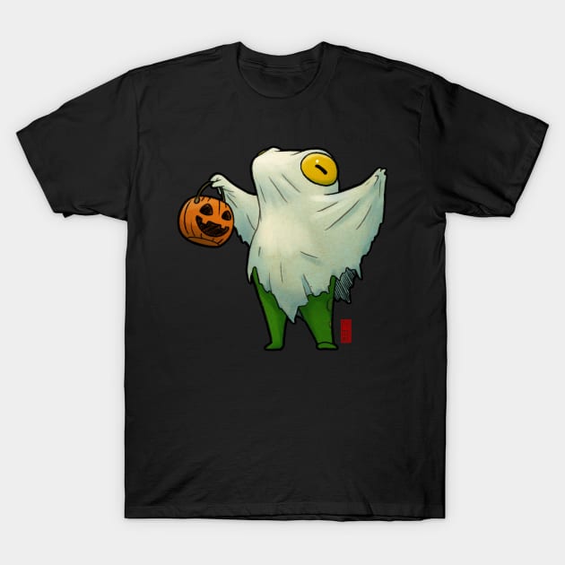 ghost frog T-Shirt by DingHuArt